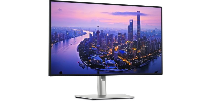 DELL UltraSharp U2725QE computer monitor 68,6 cm (27") 3840 x 2160 Pixels 4K Ultra HD LCD Zwart, Zilver