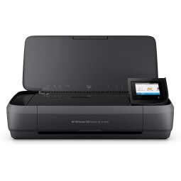 HP OfficeJet 250 Mobile Inalámbrico All-in-One Color Impresora, Fotocopiadora, escáner