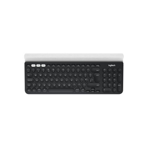 Logitech K780 Multi-Device Wireless Keyboard tastiera Universale RF senza fili + Bluetooth QWERTY Italiano Grigio, Bianco