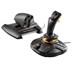 Thrustmaster T-16000M FCS Hotas Black, Orange USB Joystick Analogue / Digital MAC, PC