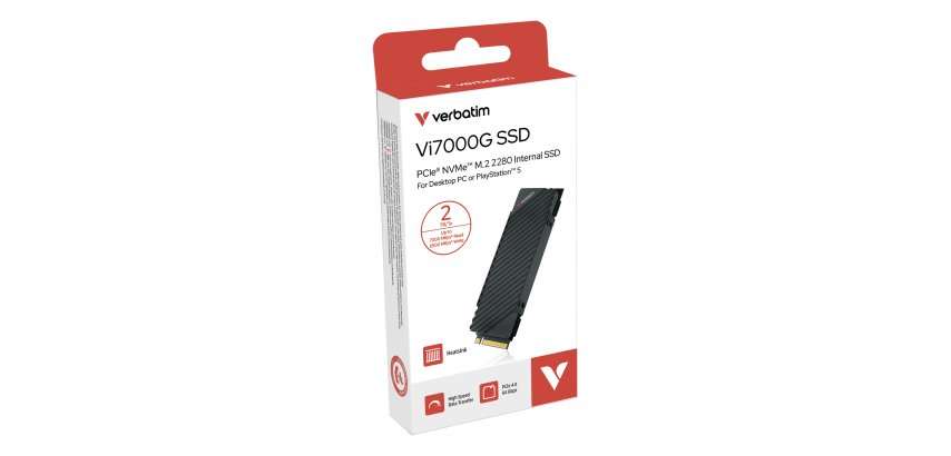 Verbatim Vi7000G 2 TB M.2 PCI Express 4.0 NVMe