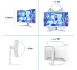 Philips Evnia 5000 27M2N5201P/00 écran plat de PC 68,6 cm (27") 1920 x 1080 pixels Full HD LCD Blanc