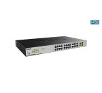 D-Link DGS-1026MP commutateur réseau Non-géré Gigabit Ethernet (10/100/1000) Connexion Ethernet, supportant l'alimentation via ce port (PoE) Noir, Gris