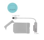 i-tec MySafe USB 3.0 Easy 2.5" External Case – White
