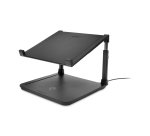 Rehausseur kensington smartfitpour ordinateur portable avec surface de charge par         induction 4 hauteurs