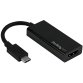 StarTech.com Adaptador Gráfico USB-C a HDMI 4K60Hz - Conversor de Vídeo USB Tipo C a HDMI - Compatible Thunderbolt 3 - Dongle