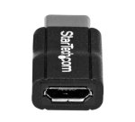 Adaptador USB-C a Micro-USB - Macho a Hembra - USB 2.0
