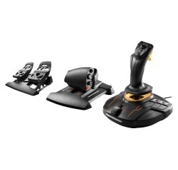 Thrustmaster T-16000M FCS Flight Pack Black USB Joystick Analogue / Digital MAC, PC