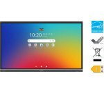 Viewsonic IFP6551 Display tableau blanc interactif 165,1 cm (65") 3840 x 2160 pixels Écran tactile Noir