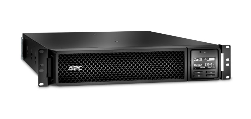APC Smart-UPS On-Line SRT3000RMXLI - 3000VA, 8x C13 & 2x C19, montage en rack