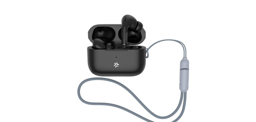 Celly HARMONYBK auricular y casco Auriculares Inalámbrico Dentro de oído Llamadas/Música USB Tipo C Negro