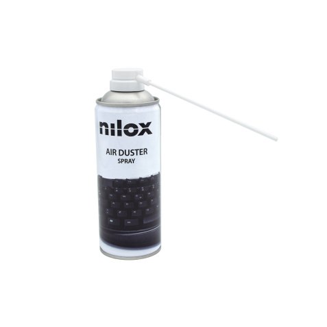 Nilox - Spray Aria-Gas leggeri-400ml Spruzzo per la pulizia dell'apparecchiatura