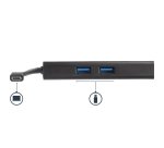 StarTech.com USB-C Multiport Adapter - USB-C Tragbare Docking station mit 4k HDMI - 60W Power Delivery Pass-Through, GbE, 2x USB-A 3.0 Hub - Tragbares Mini USB Typ-C Dock für Laptop
