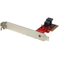 StarTech.com Adaptateur PCI Express à 4 Voies vers SFF-8643 pour SSD U.2 PCIe NVMe - Adaptateur SSD U.2 2.5" NVMe