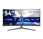 Philips Evnia 6000 34M2C6500/00 computer monitor 86,4 cm (34") 3440 x 1440 Pixels Wide Quad HD QD-OLED Grijs