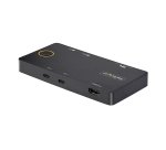 StarTech.com C2-H46-UC2-PD-KVM commutateur écran, clavier et souris Noir