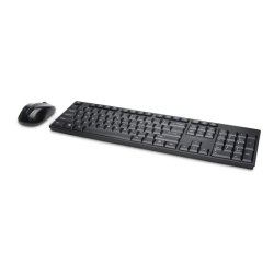Kensington Pack Teclado QWERTY + Ratón inalámbricos de perfil bajo Pro Fit®