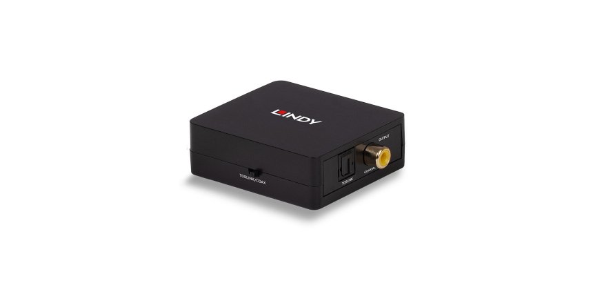 Lindy Convertisseur audio 2 voies numérique SPDIF