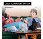 Sony SRS-XB100 - Speaker Wireless Bluetooth, portatile, leggero, compatto, da esterno, da viaggio, resistente IP67 impermeabile e antipolvere, batteria da 16 ore, cinturino versatile, chiamate in vivavoce - Grigio