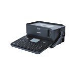 Brother PT-D800W stampante per etichette (CD) Trasferimento termico 360 x 360 DPI 60 mm/s Con cavo e senza cavo TZe Wi-Fi QWERTY