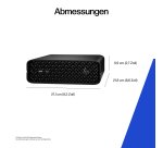 HP Z2 G1i Intel Core Ultra 7 265 16 Go DDR5-SDRAM 1 To SSD Windows 11 Pro Mini PC Station de travail AI Workstation, AI PC Noir