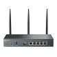 TP-Link Omada ER706W routeur sans fil Gigabit Ethernet Bi-bande (2,4 GHz / 5 GHz) Noir