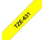 Brother TZE-631 label-making tape Black on yellow