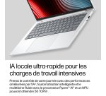 HP E0EW5ET laptop Copilot+ PC AMD Ryzen AI 5 Ordinateur portable 35,6 cm (14") WUXGA 32 Go LPDDR5x-SDRAM 1 To SSD Wi-Fi 7 (802.11be) Windows 11 Pro Argent