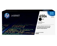 HP 650A - zwart - origineel - LaserJet - tonercartridge (CE270A)