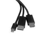 StarTech.com Câble adaptateur HDMI, DisplayPort ou Mini DisplayPort vers HDMI de 2 m - Noir