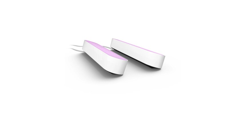 Philips Hue White and Color ambiance Play Kit Base con alimentatore 2 pezzi Bianco