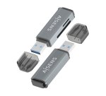 AISENS Lector De Tarjetas SD, Micro SD, MMC, Rs-MMC, MMC Micro, USB-A, Gris