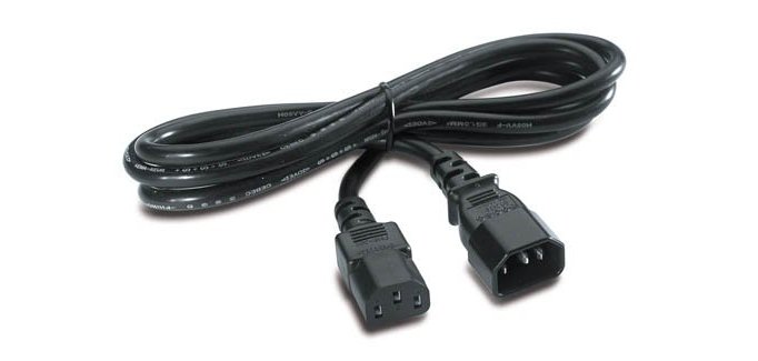 APC NetShelter - Cordon d'alimentation - Prises C13 et C14 - 2,5m - Professionnels