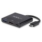 StarTech.com USB-C Multiport Adapter mit HDMI - USB 3.0 Port - 60W PD - Schwarz