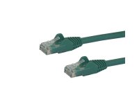 StarTech.com 10m CAT6 Ethernet Cable - Green CAT 6 Gigabit Ethernet Wire -650MHz 100W PoE RJ45 UTP Network/Patch Cord Snagless w/Strain Relief Fluke Tested/Wiring is UL Certified/TIA