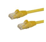 StarTech.com N6PATC10MYL netwerkkabel Geel 10 m Cat6 U/UTP (UTP)