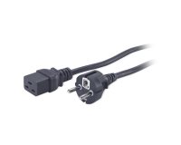 APC AP9875 cable de transmisión Negro 2,5 m C19 acoplador CEE7/7