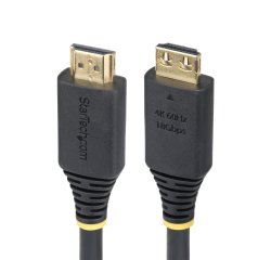 StarTech.com Cable HDMI de Alta Velocidad de 0,9m con Conectores con Agarre - 4K 60Hz/1440p 144Hz - HDR10/HDCP 2.2/ARC - 18Gbps - Cable HDMI 2.0 - Recubrimiento de TPE