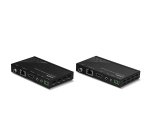 Lindy 38139 extensor audio/video Transmisor y receptor de señales AV Negro