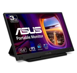 ASUS ZenScreen MB166C computer monitor 39.6 cm (15.6") 1920 x 1080 pixels Full HD LED Black