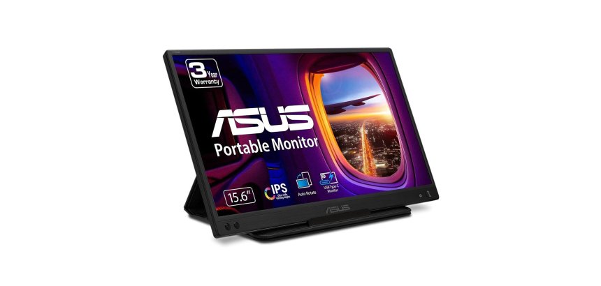 ASUS ZenScreen MB166C écran plat de PC 39,6 cm (15.6") 1920 x 1080 pixels Full HD LED Noir