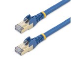 StarTech.com 5m CAT6a Ethernetkabel - 10Gb STP (F/FTP) Shielded Snagless 100W PoE LAN Internetkabel - 10Gbe Netwerk Patchkabel met Trekontlasting - Blauw - Individueel getest - TIA/UL