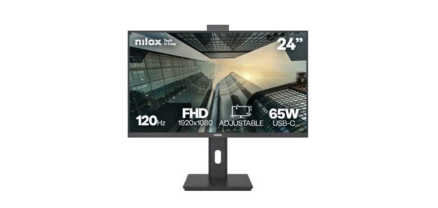 Nilox NXM24RWEB0265 Monitor PC 61 cm (24") 1920 x 1080 Pixel Full HD LED Nero