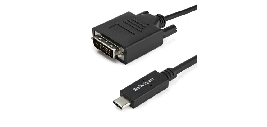 StarTech.com Câble adaptateur USB-C vers DVI-D de 1 m - 1920 x 1200