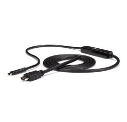 StarTech.com 3ft (1m) USB C to HDMI Cable - 4K 30Hz USB Type-C to HDMI Video Display Converter - USB-C DP Alt Mode to HDMI Monitor Adapter Cord - Thunderbolt Compatible