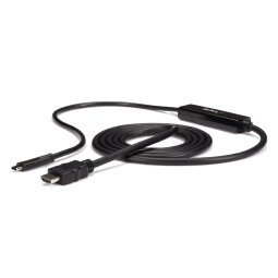 StarTech.com Cable Adaptador USB-C a HDMI de 2m - Cable Conversor de USB-C a HDMI para Ordenadores USB Tipo C 4K 30Hz - Negro