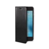 Celly AIRPELLE800BK custodia per cellulare 11,9 cm (4.7") Custodia a libro Nero