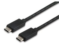 Equip Cable USB 2.0 C a C, M/M, 1,0m, PD 60W