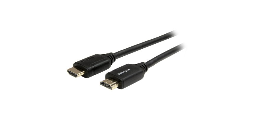 Cable de 2m HDMI 2.0 Certificado Premium con Ethernet - HDMI de Alta Velocidad Ultra HD de 4K a 60Hz HDR10 - para Monitores o TV UHD