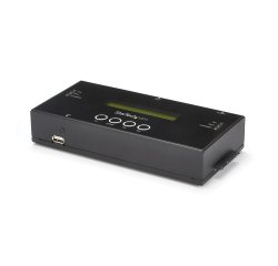 StarTech.com Clonador y Borrador Autónomo 1:1 para Discos Duros y SSD SATA - Sanitizador - Pantalla LCD - Cumple con TAA